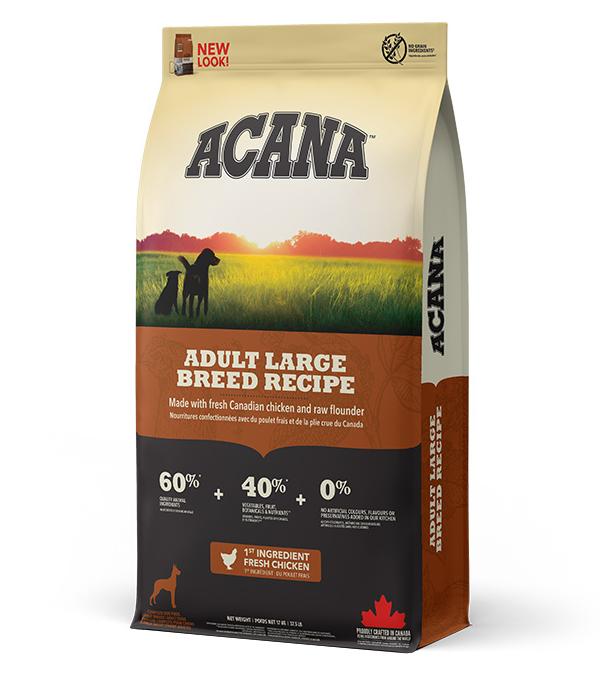 Acana Adult Dog Large Breed Recipe корм для собак крупных пород 11.4 кг (a52111)